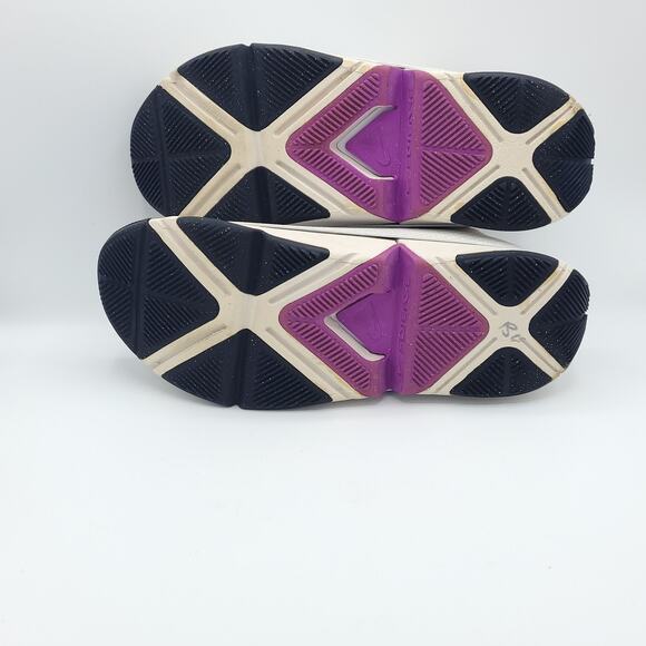 Nike Go Flyease DR5540-104 Off White Purple Easy On women's Size 10.5 - Picture 5 of 9